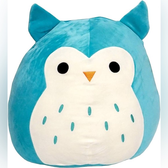 Squishmallows Original 14-Inch Winston Teal Owl -
Large Ultrasoft - NWT - Picture 4 of 7